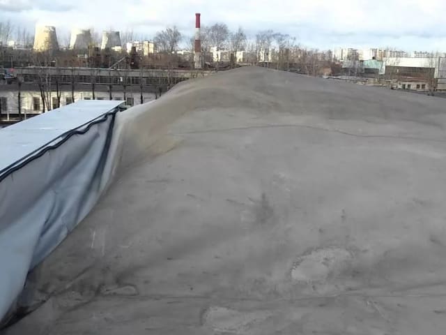 Отрыв мембранной кровли
